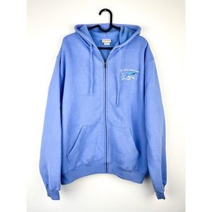 Blue Artisans hoodie with zipper, Jacket
